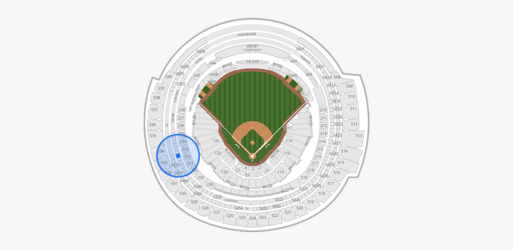 Rogers Centre Seating Chart