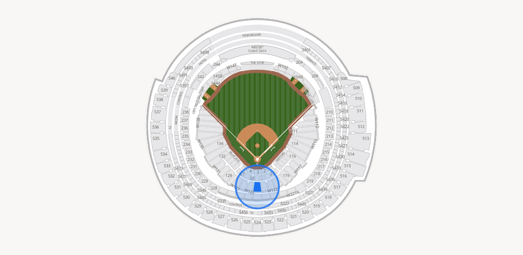 Rogers Centre Seating Chart