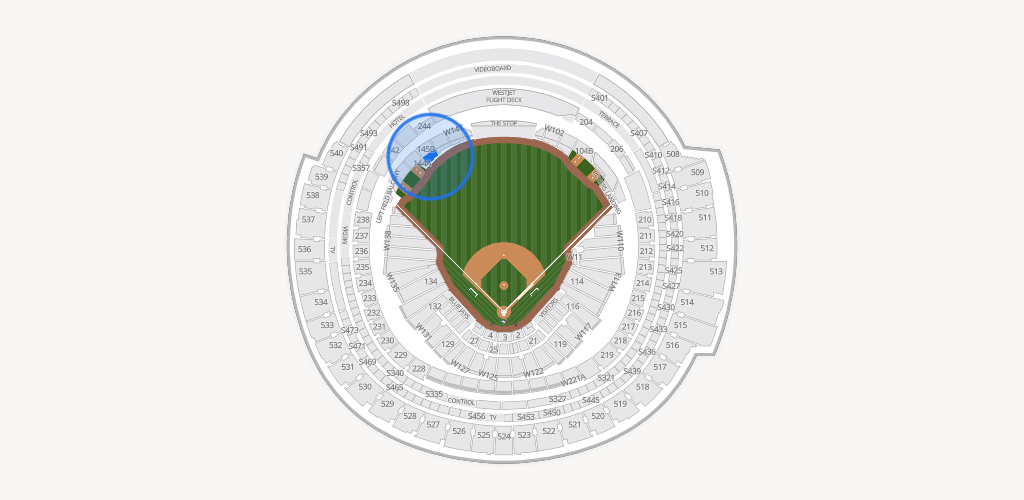 Rogers Centre Seating Chart