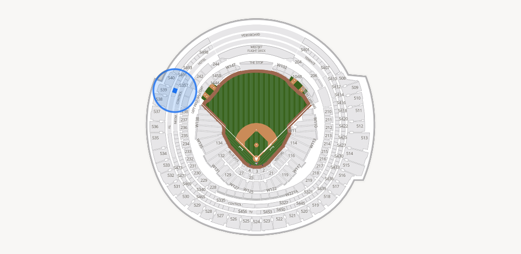 Rogers Centre Seating Chart