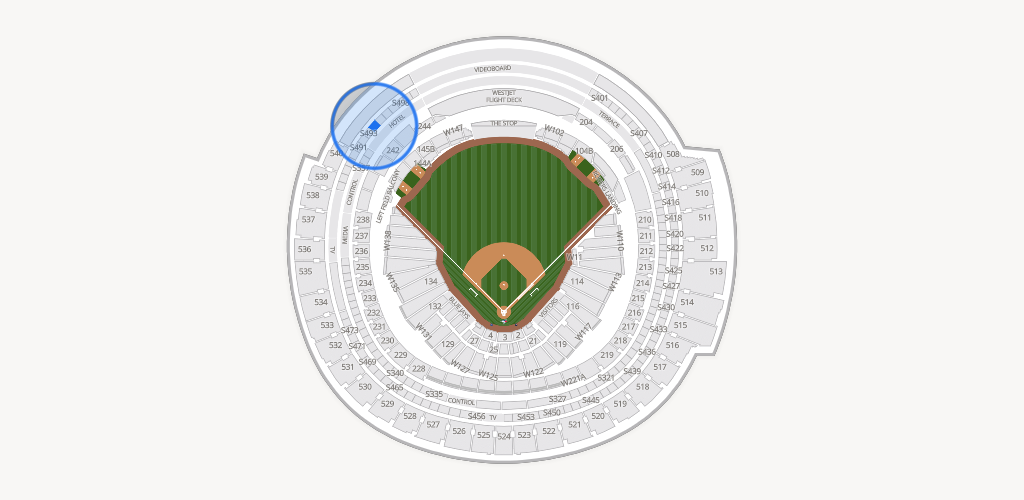 Rogers Centre Seating Chart