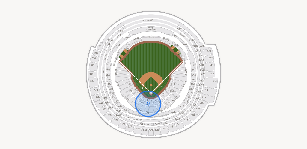 Rogers Centre Seating Chart
