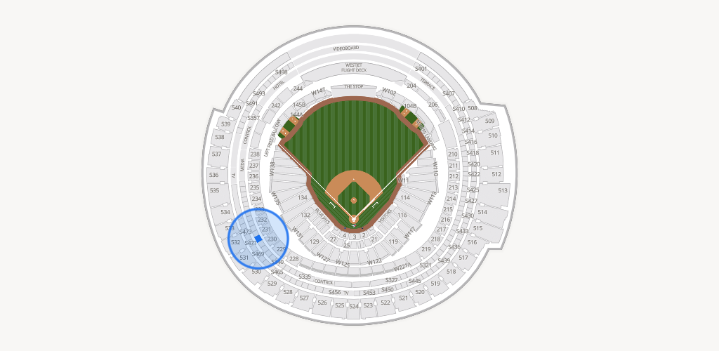 Rogers Centre Seating Chart