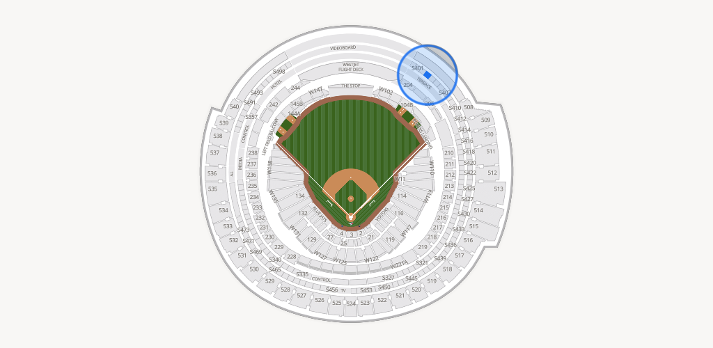 Rogers Centre Seating Chart