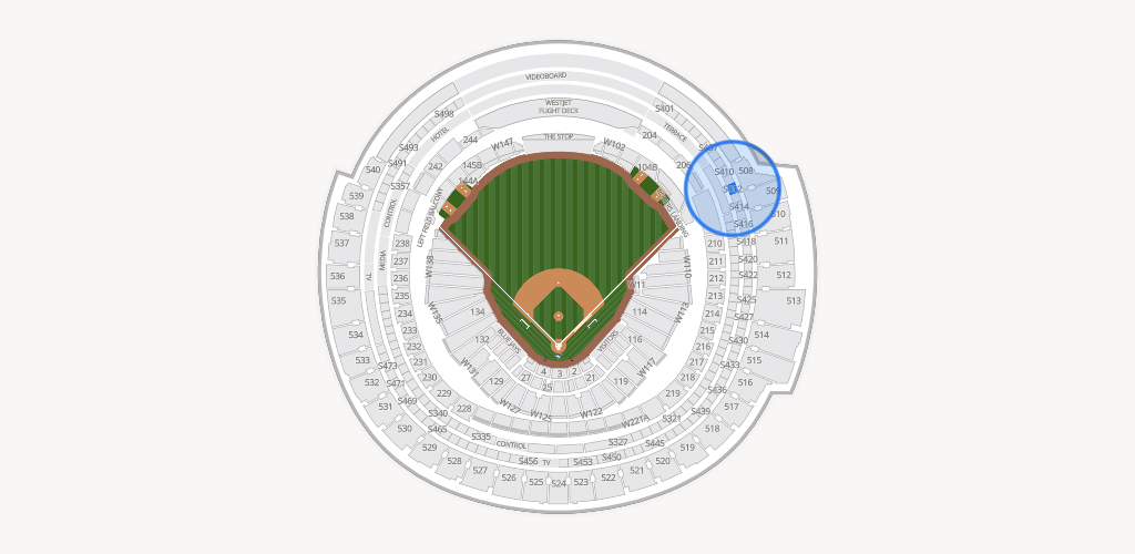 Rogers Centre Seating Chart