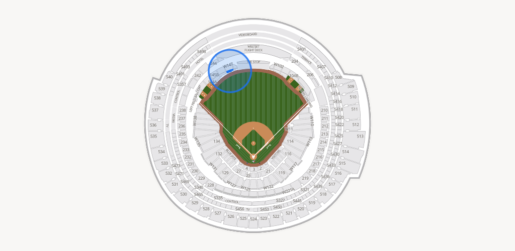 Rogers Centre Seating Chart