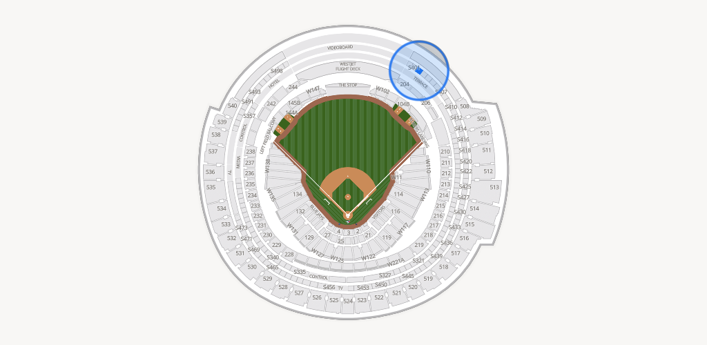 Rogers Centre Seating Chart