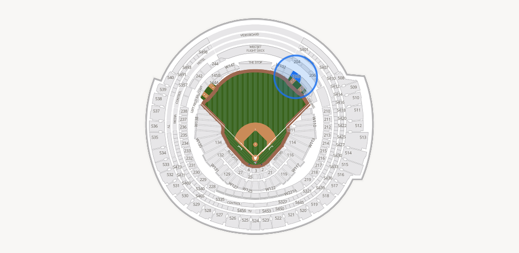 Rogers Centre Seating Chart