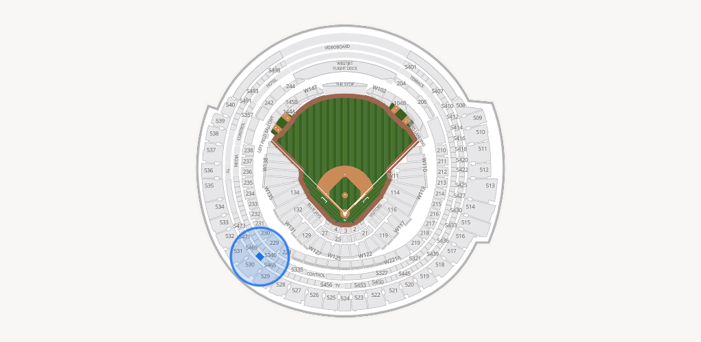 Rogers Centre Seating Chart