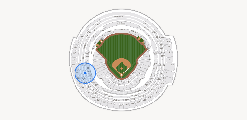 Rogers Centre Seating Chart