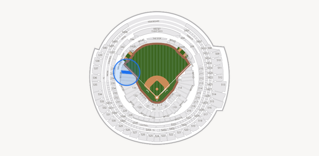 Rogers Centre Seating Chart
