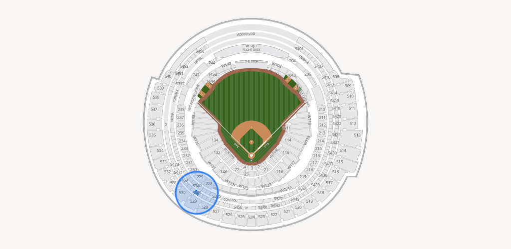 Rogers Centre Seating Chart