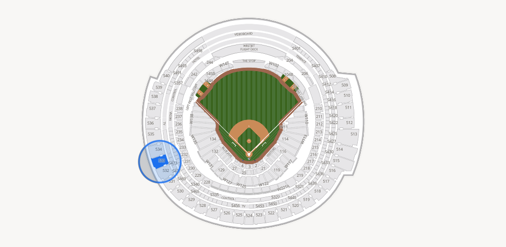 Rogers Centre Seating Chart