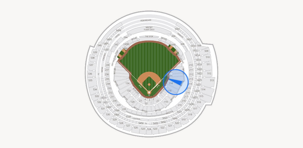 Rogers Centre Seating Chart