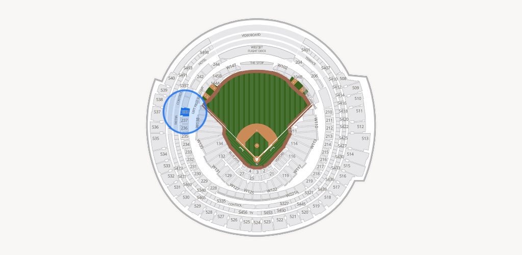 Rogers Centre Seating Chart
