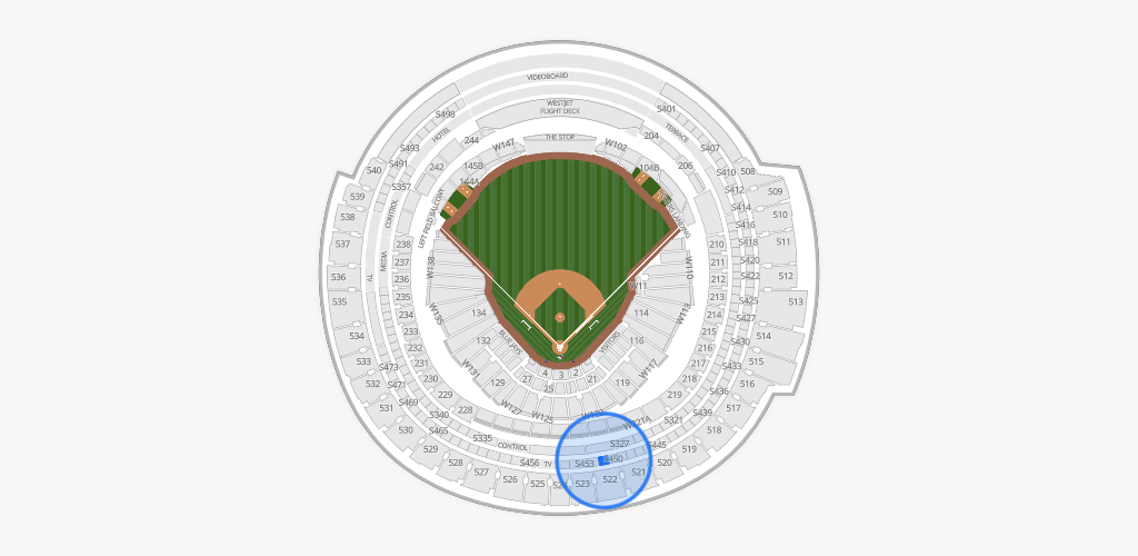Rogers Centre Seating Chart