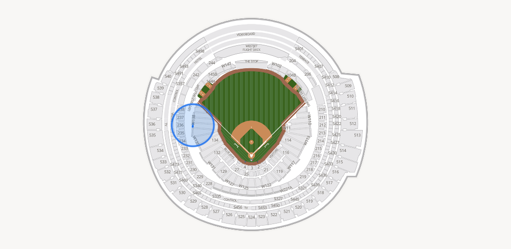 Rogers Centre Seating Chart