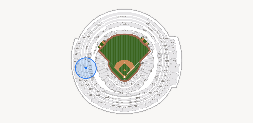 Rogers Centre Seating Chart