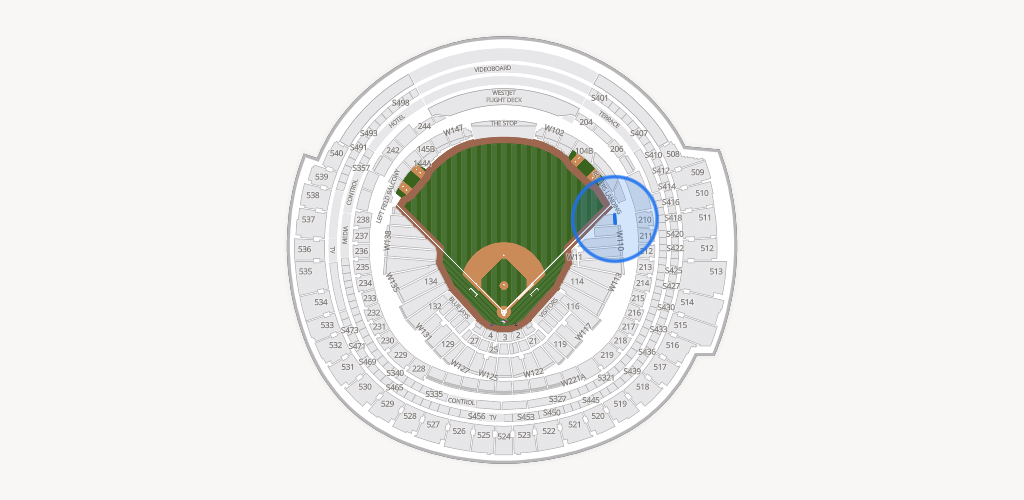 Rogers Centre Seating Chart