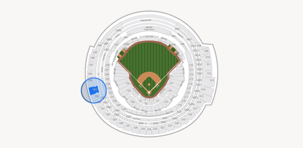 Rogers Centre Seating Chart