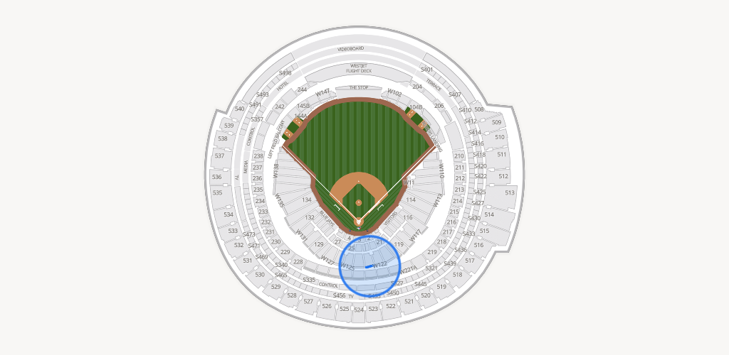 Rogers Centre Seating Chart