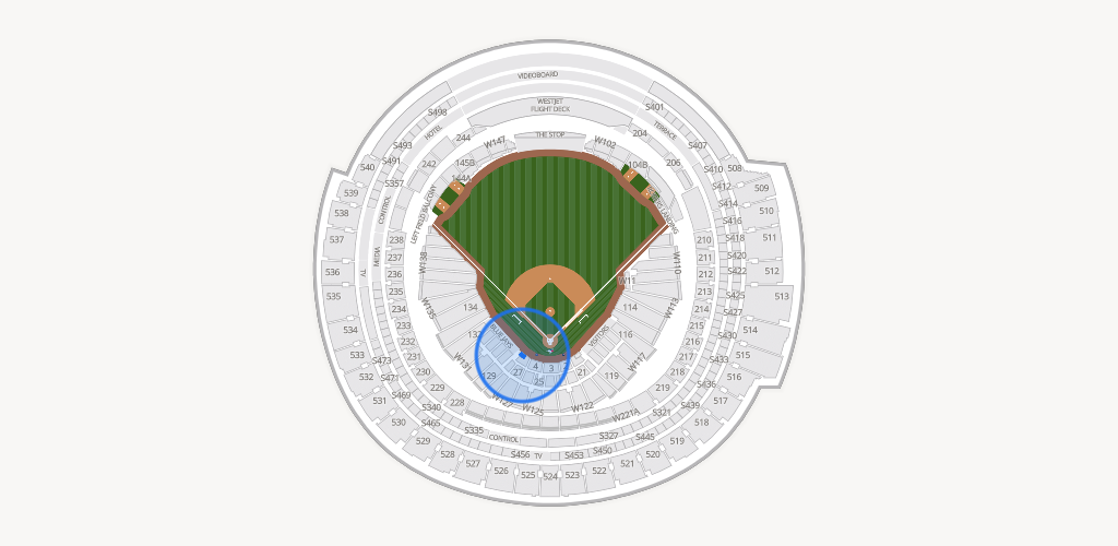 Rogers Centre Seating Chart