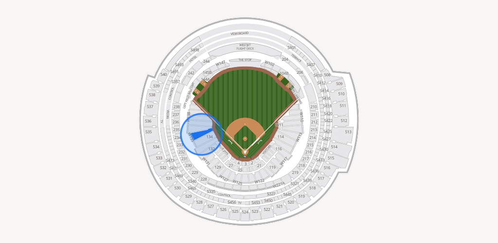Rogers Centre Seating Chart