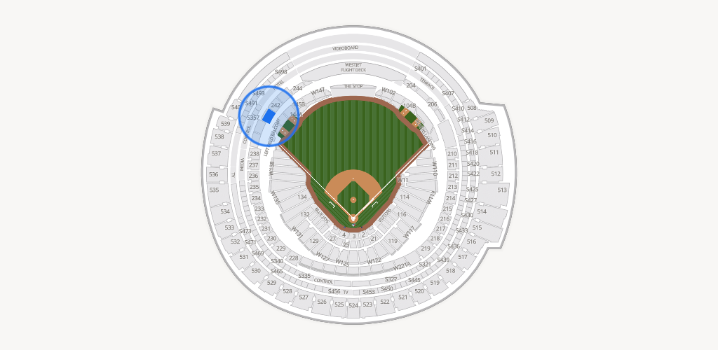 Rogers Centre Seating Chart