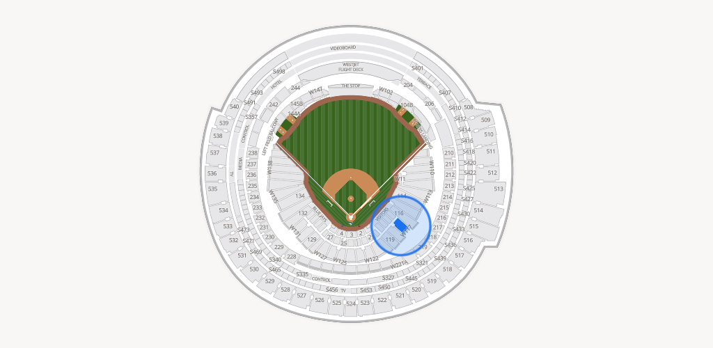 Rogers Centre Seating Chart