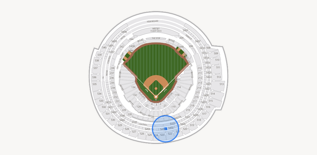 Rogers Centre Seating Chart