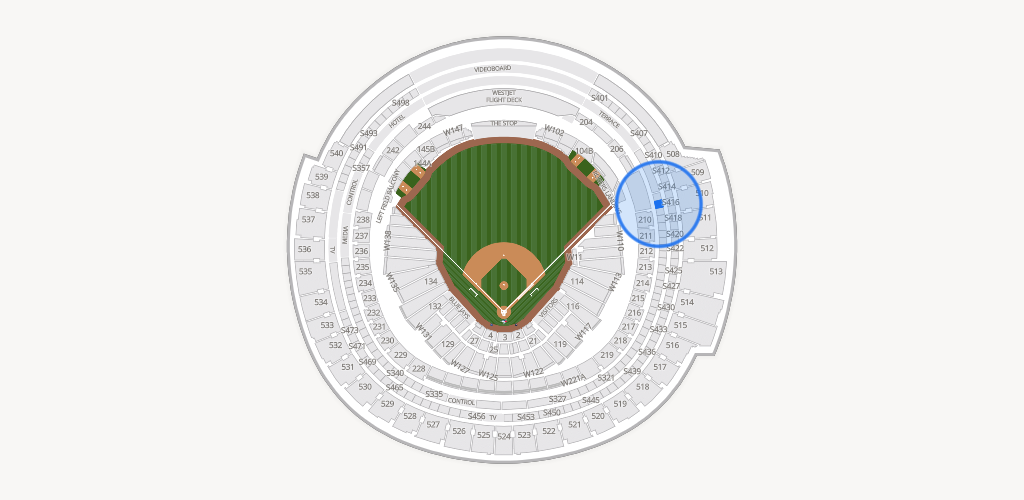 Rogers Centre Seating Chart