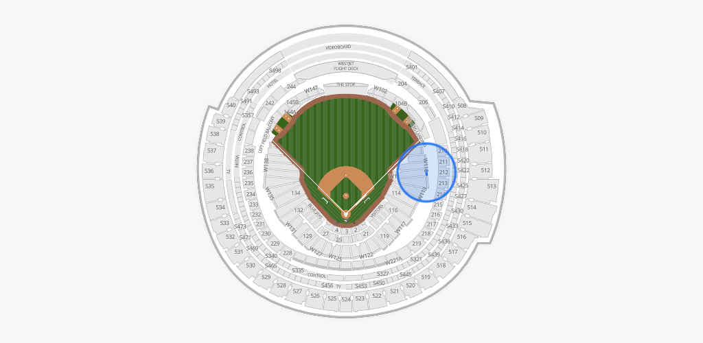 Rogers Centre Seating Chart