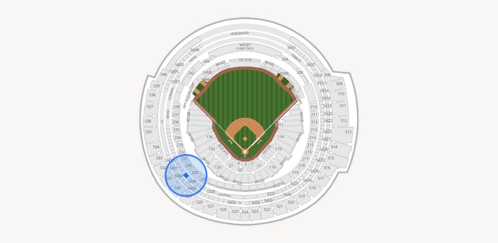 Rogers Centre Seating Chart