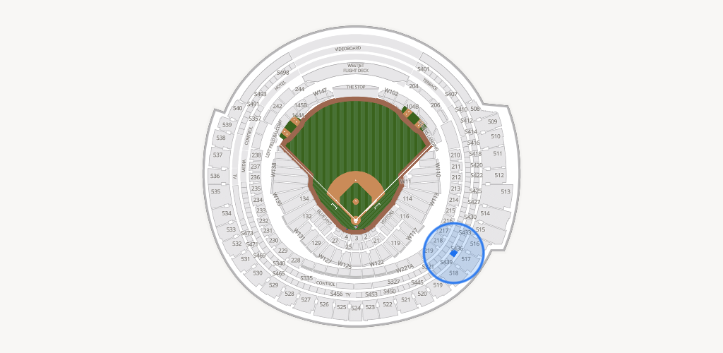 Rogers Centre Seating Chart