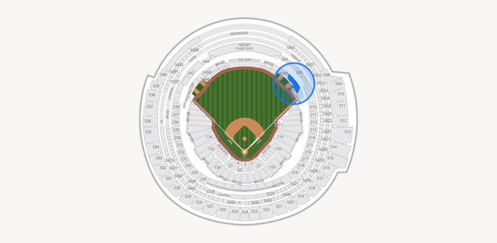 Rogers Centre Seating Chart