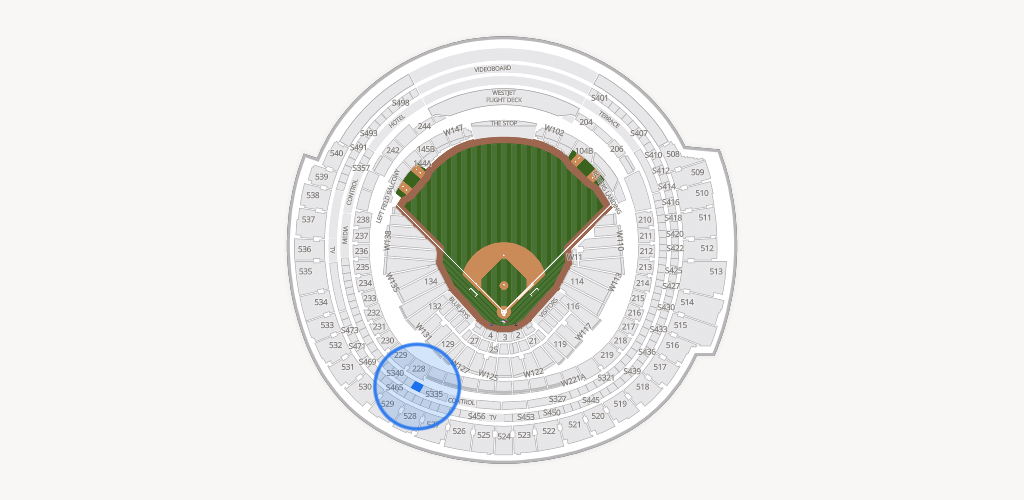 Rogers Centre Seating Chart