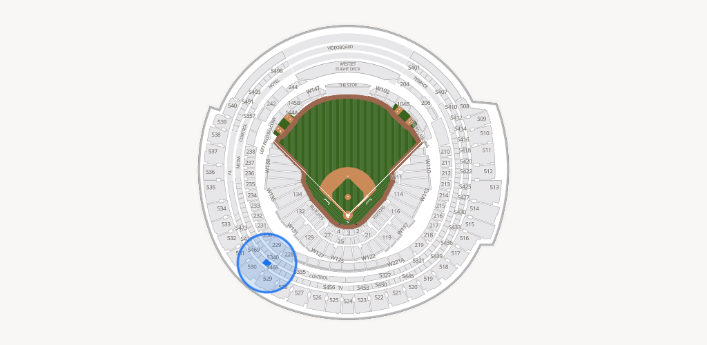 Rogers Centre Seating Chart