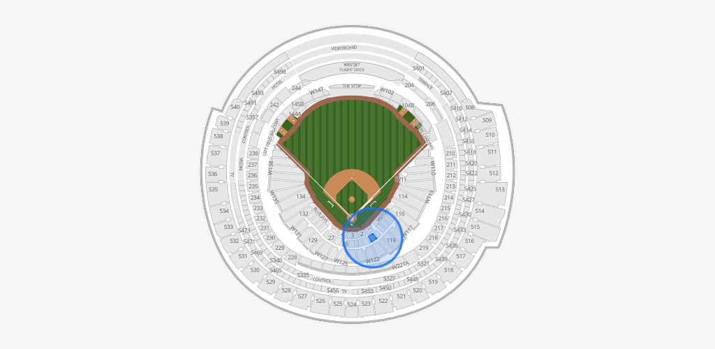 Rogers Centre Seating Chart