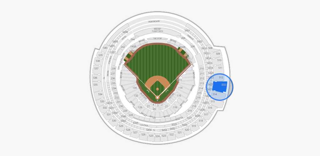 Rogers Centre Seating Chart