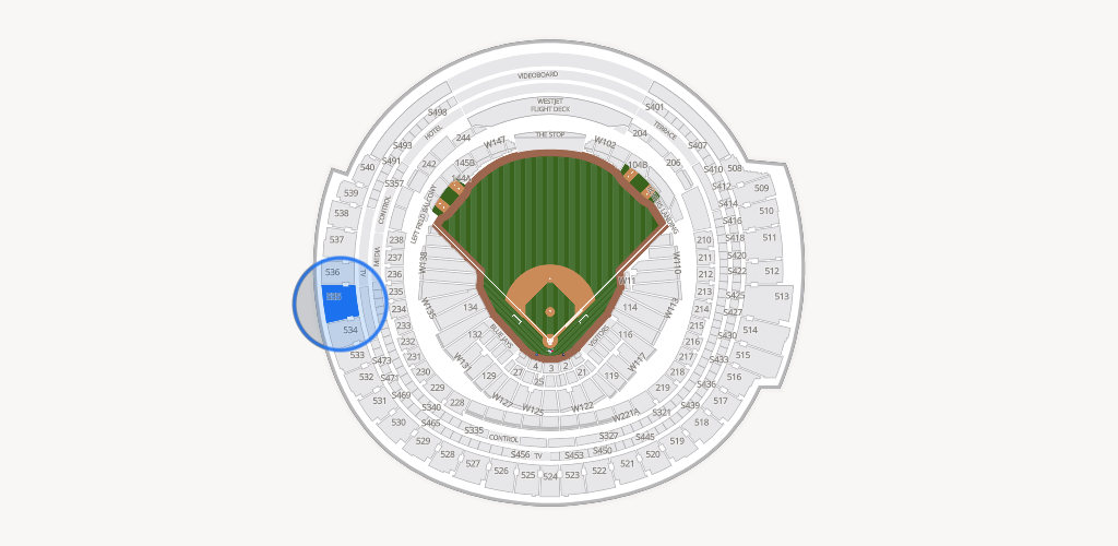 Rogers Centre Seating Chart