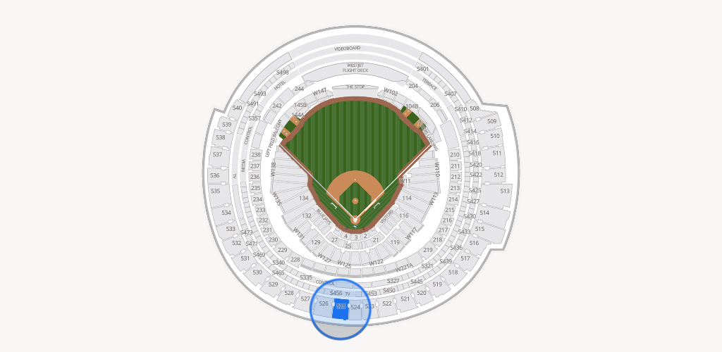 Rogers Centre Seating Chart