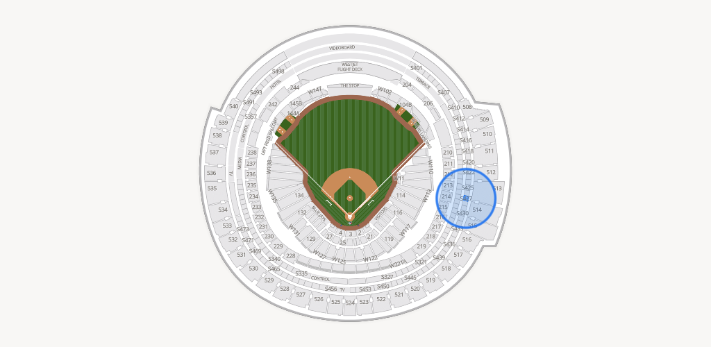 Rogers Centre Seating Chart
