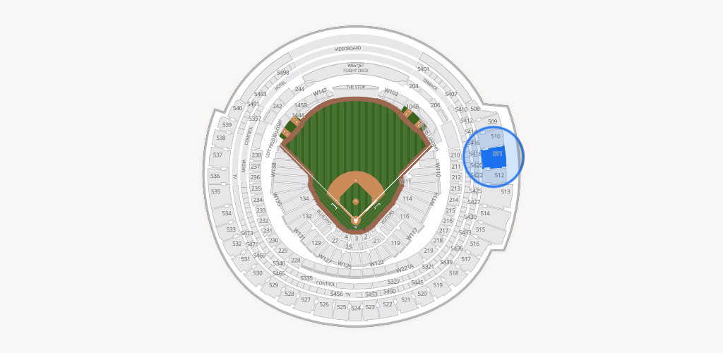 Rogers Centre Seating Chart