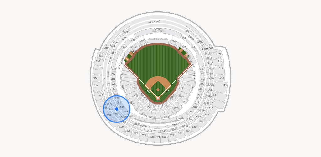 Rogers Centre Seating Chart