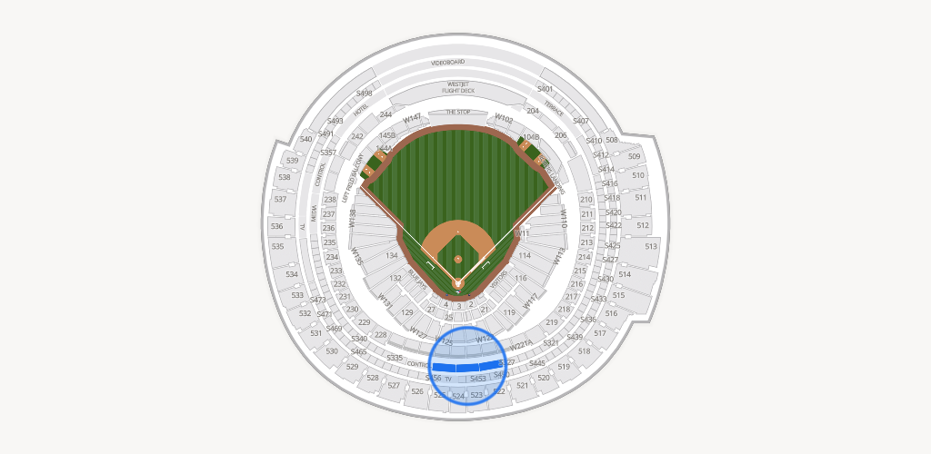 Rogers Centre Seating Chart