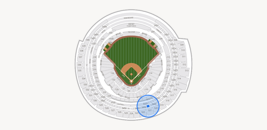 Rogers Centre Seating Chart