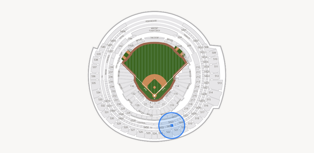 Rogers Centre Seating Chart