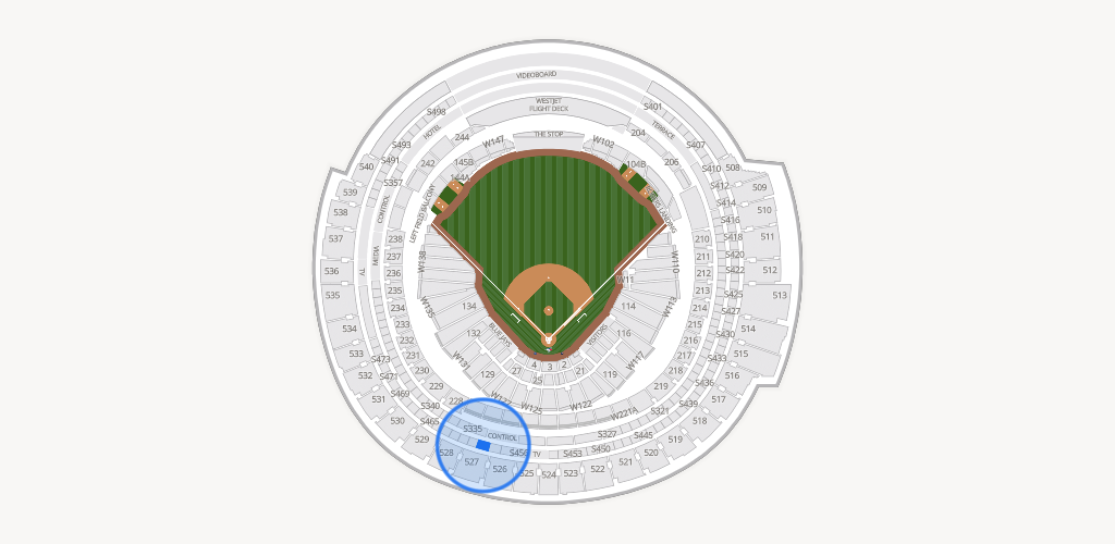 Rogers Centre Seating Chart