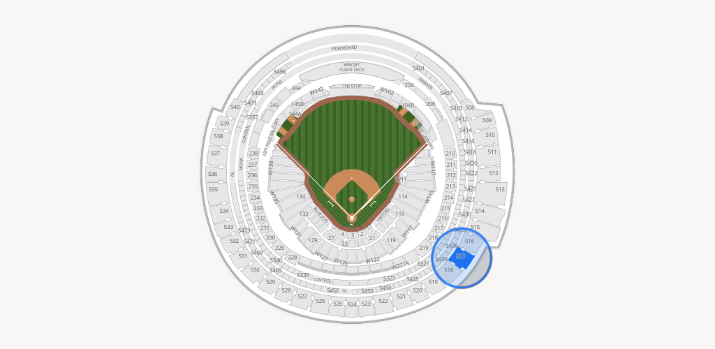 Rogers Centre Seating Chart