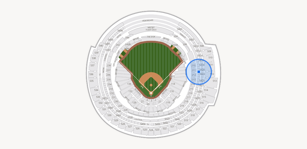 Rogers Centre Seating Chart